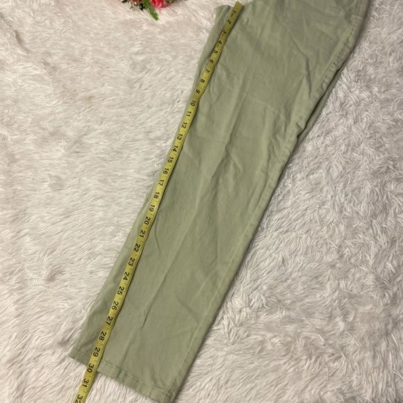 Gloria Vanderbilt green slim straight jeans size 6 - Picture 9 of 10